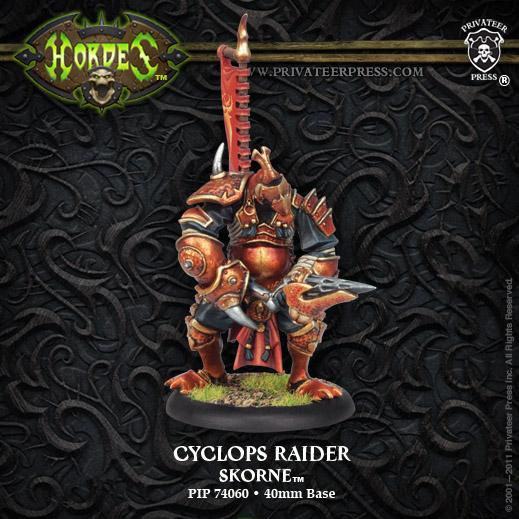 Hordes: Skorne (74060): Cyclops Raider Light Warbeast (Plastic) 