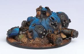 Warmachine: Cygnar (91024): Heavy Warjack Wreck 