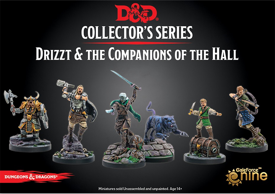 Dungeons & Dragons Collectors Series: Drizzt and the Companions of the Hall 