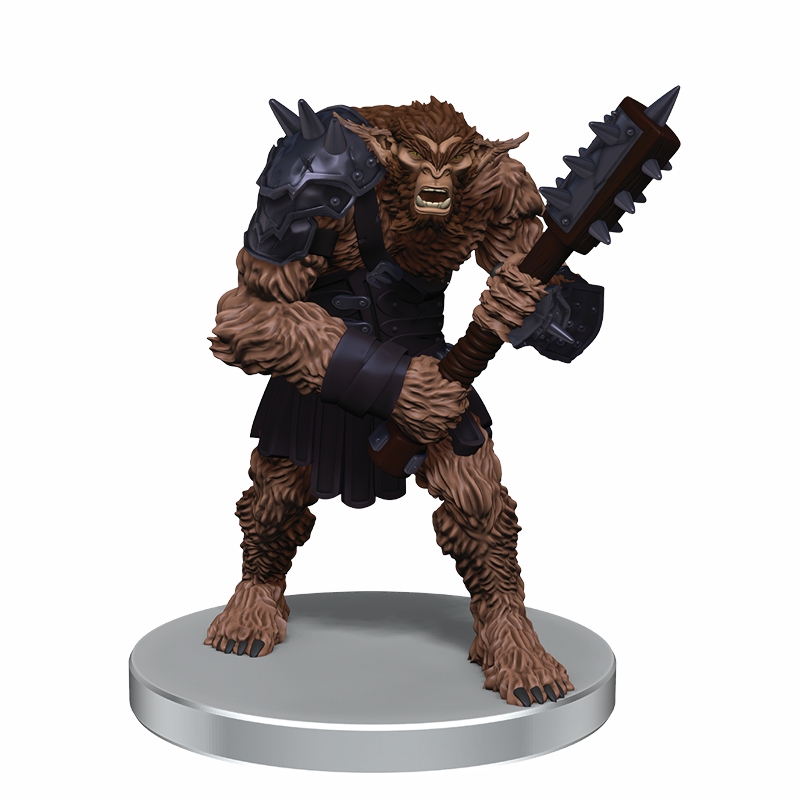 D&D Icons of the Realms 27: Glory of the Giants: #04 Bugbear w/Mace (C) 