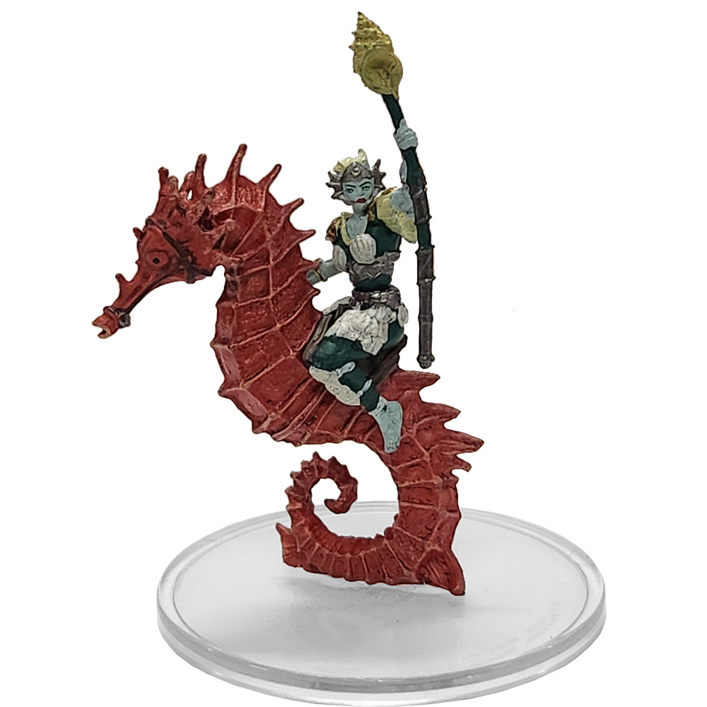 D&D Icons of the Realms 28: Seas and Shores: #45 & 46 Giant Sea Horse and Sea Elf (R) 
