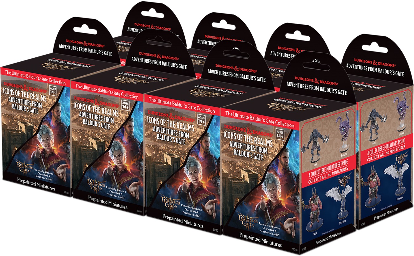 D&D Icons of the Realms 35: Adventures From Baldurs Gate: Booster Box 