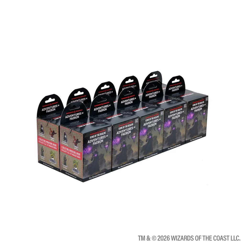 D&D Icons of the Realms: Adventues in Faerun Booster Brick 