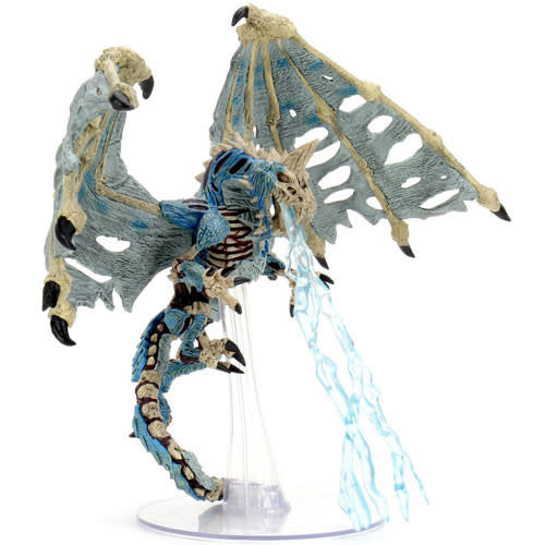D&D Icons of the Realms: Boneyard- BLUE DRACOLICH 