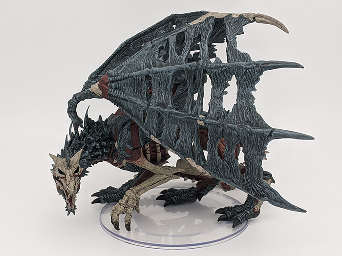 D&D Icons of the Realms: Boneyard: Green Dracolich Premium Set 
