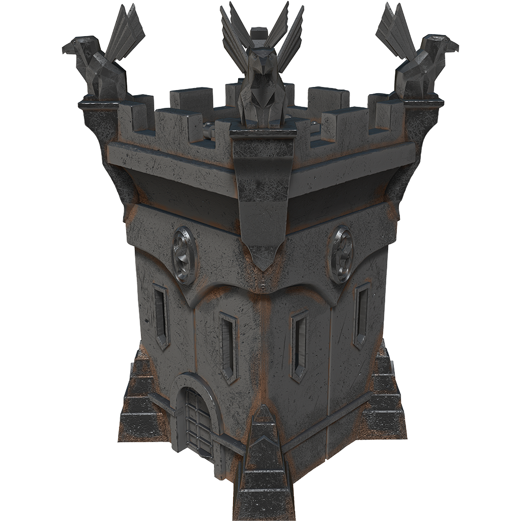 D&D Icons of the Realms: Daerns Instant Fortress Table-Sized Replica  