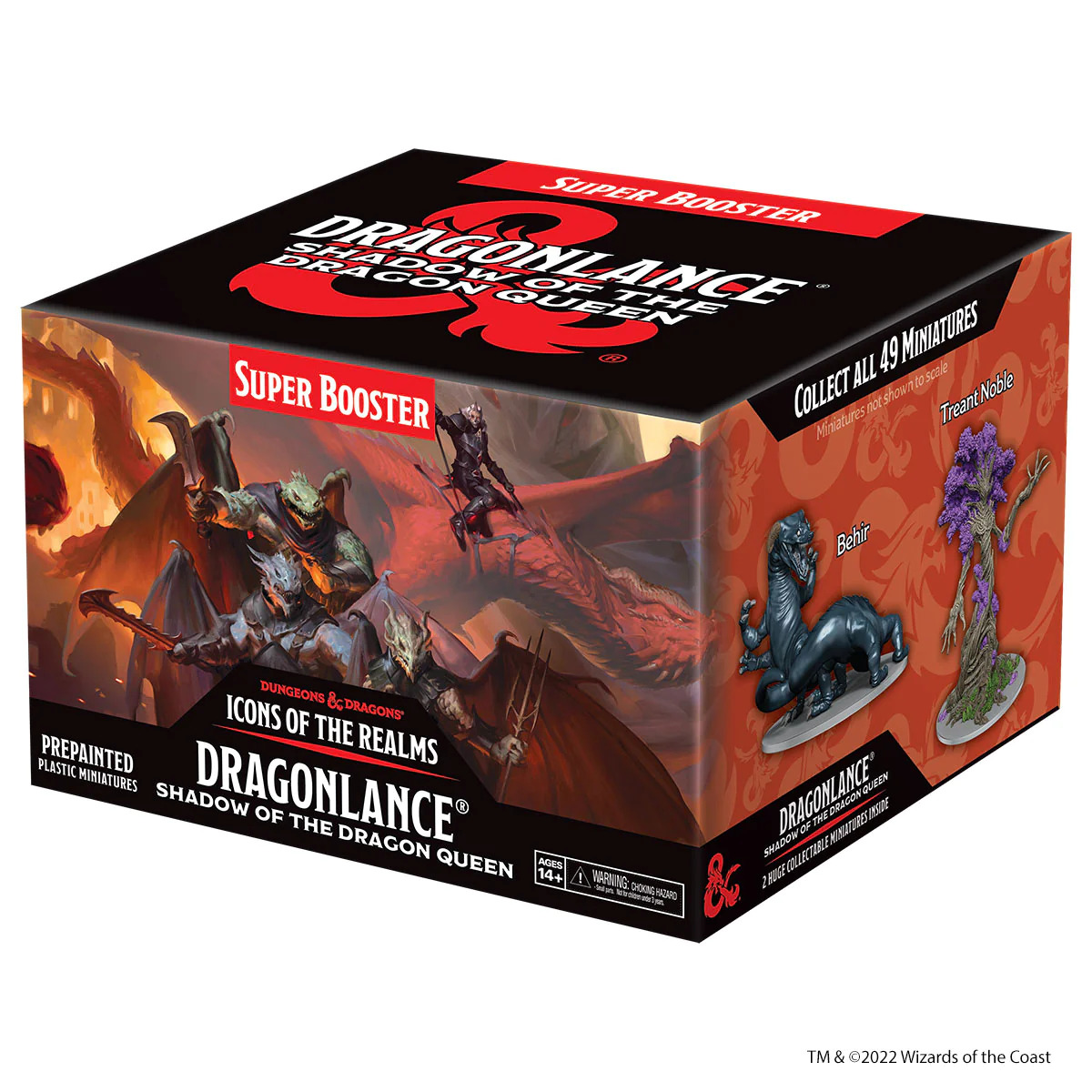 D&D Icons of the Realms Dragonlance: Shadow Of The Dragon Queen: Super Booster Pack 