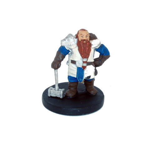 D&D Icons of the Realms Elemental Evil: #007 Shield Dwarf Fighter (C) 