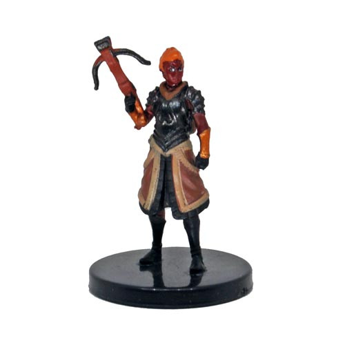 D&D Icons of the Realms: Fangs And Talons- #016 Fire Genasi Fighter (U) 