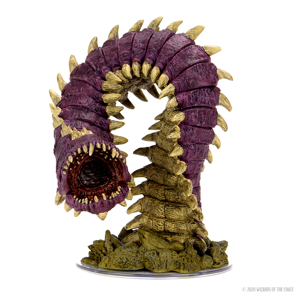 D&D Icons of the Realms: Fangs And Talons: Purple Worm 