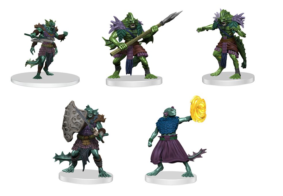 D&D Icons of the Realms Monster Warbands: Sahuagin Warband Set 