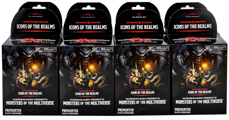 D&D Icons of the Realms: Mordenkainen Presents: Monsters of the Multiverse: Booster Brick Case 