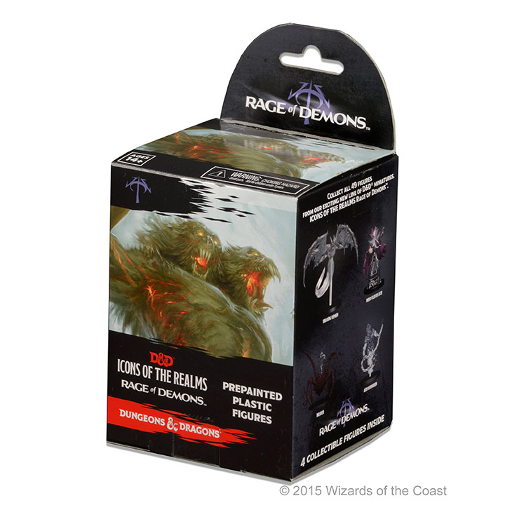 D&D Icons of the Realms Rage Of Demons: Booster Brick 
