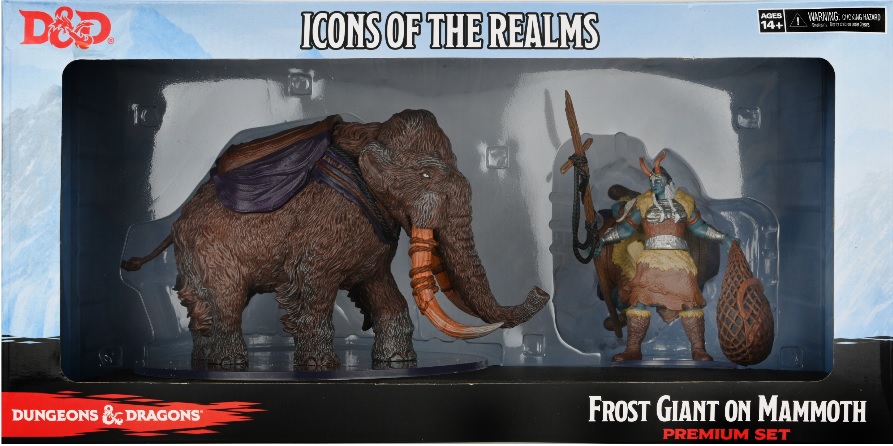 D&D Icons of the Realms: SNOWBOUND: FROST GIANT/MAMMOTH SET 