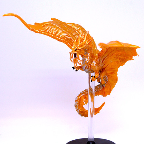 D&D Icons of the Realms Tyranny of Dragons: #043 Gold Dragon (R) 