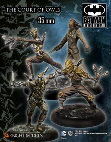 Batman Miniature Game 086: The Court Owls [SALE] 