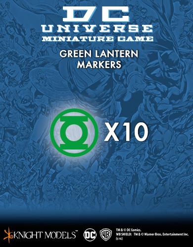 DC Universe Miniature Game: GREEN LANTERN MARKERS 