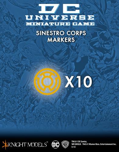 DC Universe Miniature Game: SINESTRO CORPS MARKERS 