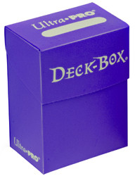 Ultra Pro: Solid Colour Deck Box: Purple 