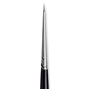 Da Vinci Brushes: Kolinsky Sable : Round Short Handle Size 5/0 