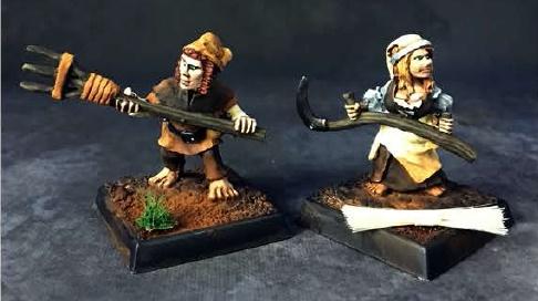 Dark Heaven Legends: Halfling Farmers 