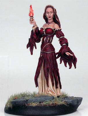 Dark Sword Miniatures: A Game of Thrones: Melisandre - Priestess of Rhllor 