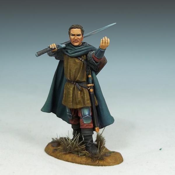Dark Sword Miniatures: A Game of Thrones: Young Cocky Hedge Knight 