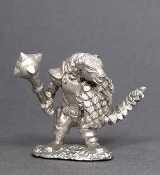 Dark Sword Miniatures: Critter Kingdoms- Pangolin Warrior 