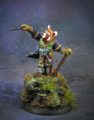 Dark Sword Miniatures: Critter Kingdoms- Red Panda Mage 