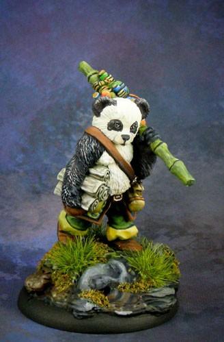 Dark Sword Miniatures: Critter Kingdoms- Sad Panda #4: Mage 