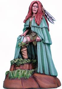 Dark Sword Miniatures: Elmore Masterwork: Female Druid with Wand 