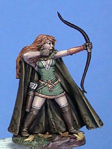Dark Sword Miniatures: Elmore Masterwork: Female Elven Archer 2 