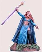 Dark Sword Miniatures: Elmore Masterwork: Female Elven Mage With Staff (1143) 