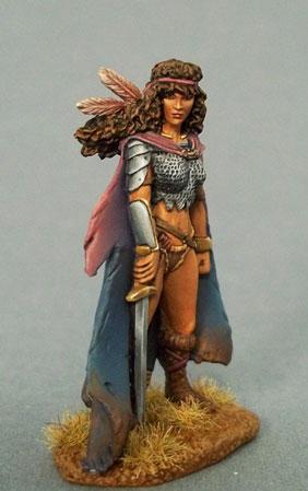 Dark Sword Miniatures: Elmore Masterwork: Female Ranger with Sword 