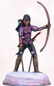 Dark Sword Miniatures: Elmore Masterwork: Mountain Conflict - Female Elven Archer 