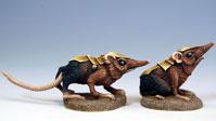 Dark Sword Miniatures: Critter Kingdoms- Combat Shrews 