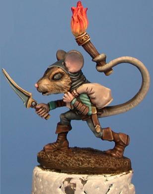 Dark Sword Miniatures: Special Edition: Female Mouse Thief 
