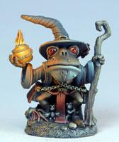 Dark Sword Miniatures: Critter Kingdoms- Frog Wizard 