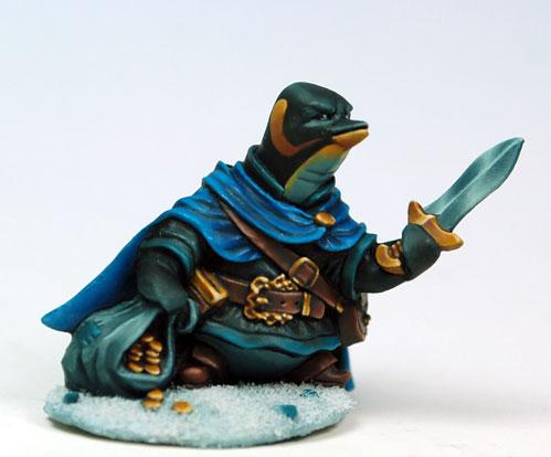 Dark Sword Miniatures: Critter Kingdoms- Penguin Thief 