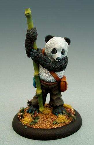 Dark Sword Miniatures: Critter Kingdoms- Sad Panda #3 