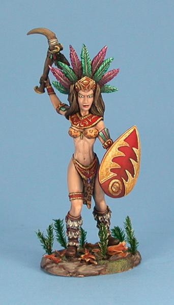 Dark Sword Miniatures: Visions in Fantasy: Female Amazon Warrior 