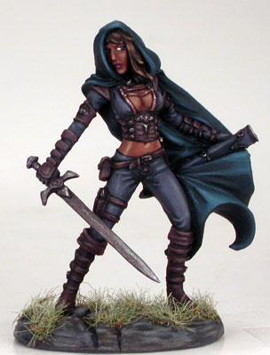 Dark Sword Miniatures: Visions in Fantasy: Female Assassin 