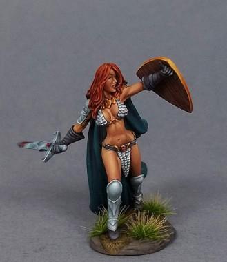 Dark Sword Miniatures: Visions in Fantasy: Female Barbarian 