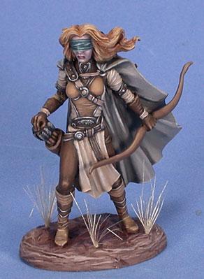 Dark Sword Miniatures: Visions in Fantasy: Female Blind Warrior 