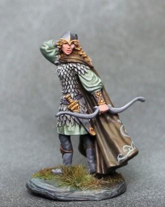Dark Sword Miniatures: Visions in Fantasy: Female Elven Adventurer with Bow 
