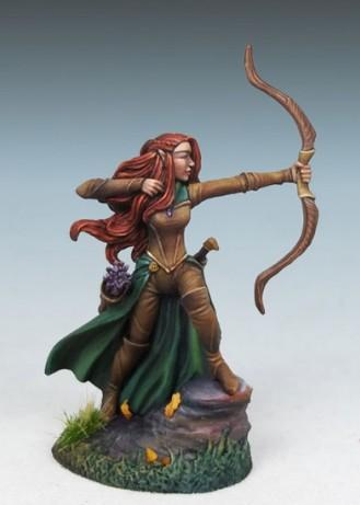 Dark Sword Miniatures: Visions in Fantasy: Female Elven Ranger with Bow 