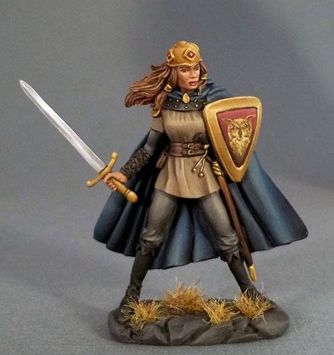 Dark Sword Miniatures: Visions in Fantasy: Female Fighter with Long Sword 