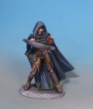 Dark Sword Miniatures: Visions in Fantasy: Female Warrior with Crossbow 