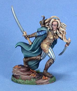 Dark Sword Miniatures: Visions in Fantasy: Female Wood Elf Warrior 