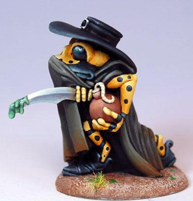 Dark Sword Miniatures: Critter Kingdoms- Frog Assassin 